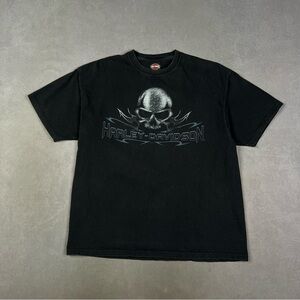 Harley-Davidson Black Skull Tee